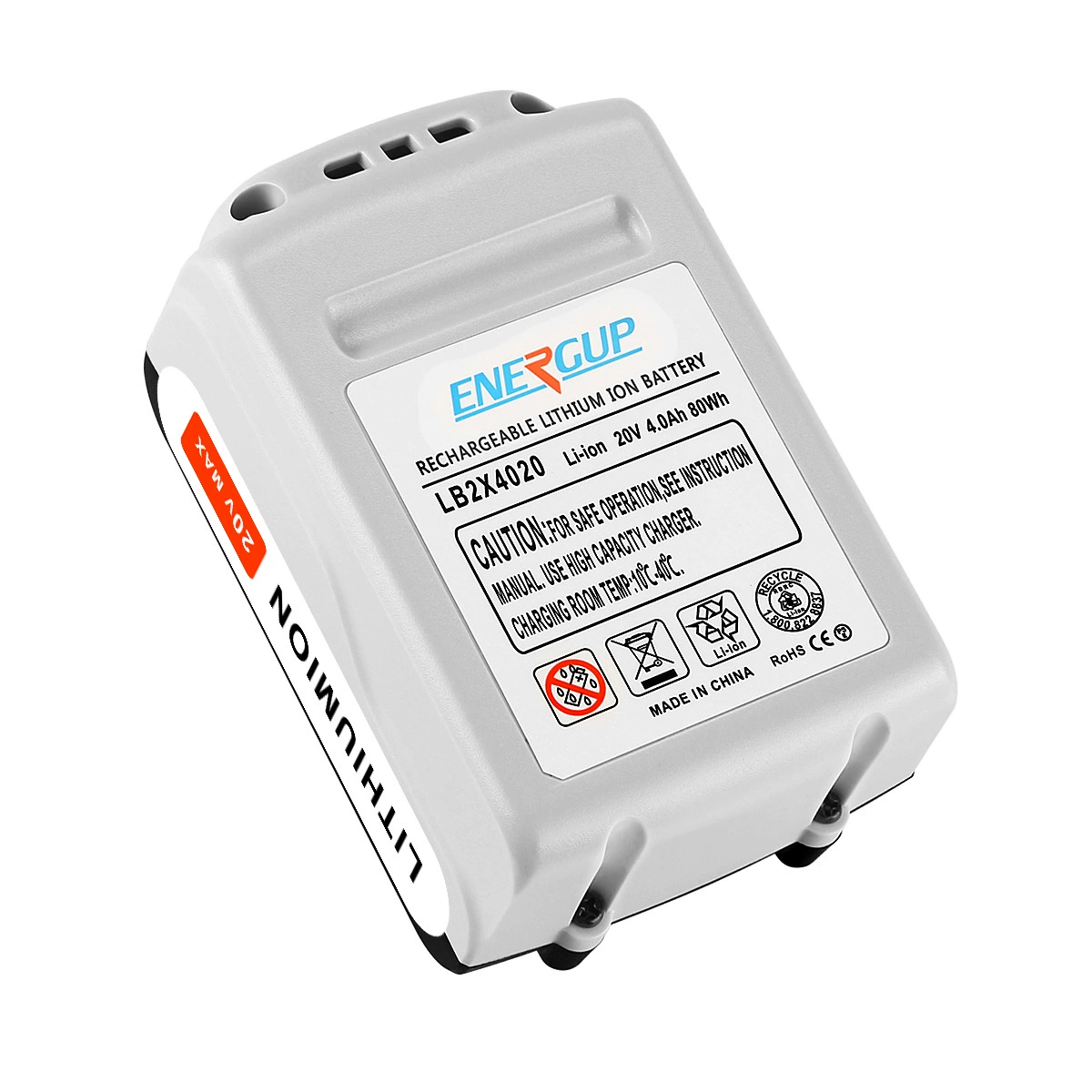 Compatible electric battery, 0A, 5.0AH, 20v