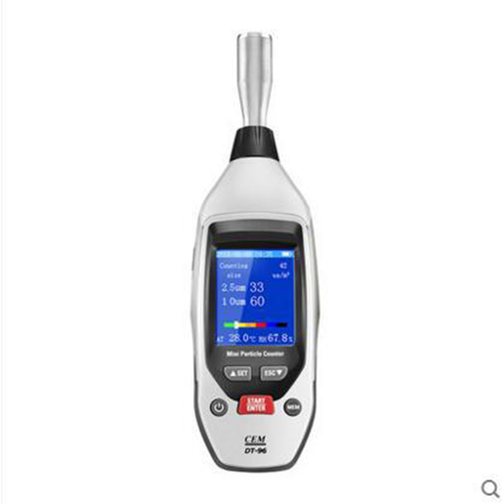 CEM华盛昌DT-96空气质量检测仪 PM2.5PM10粉尘颗粒物检测仪探测