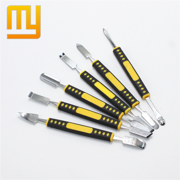 拆机工具手机开机工具金属撬棒注塑加硬电脑棒开壳工具撬杠套装