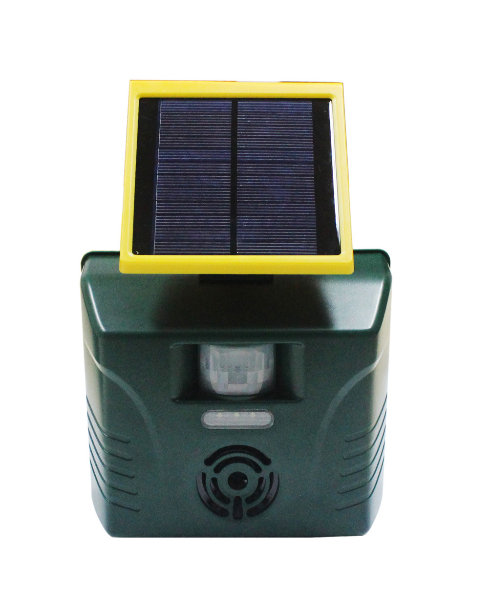 奥讯室外太阳能多功能超声闪光动物驱赶器带警报声伙伴呼应功能