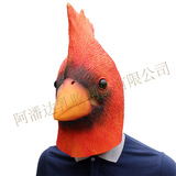 Хэллоуин карнавальная вечеринка вечеринка смешной cos mask животные красные птичьи агенты. Маска производителя доставка