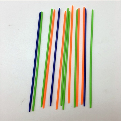 Direct Manufacturer Sale Colorful Plastic Watercolor Painting Sticks, Drawing Needles, Plastic Game Sticks, Counting Sticks, Picking Sticks, Picking Rods, Desk Toys