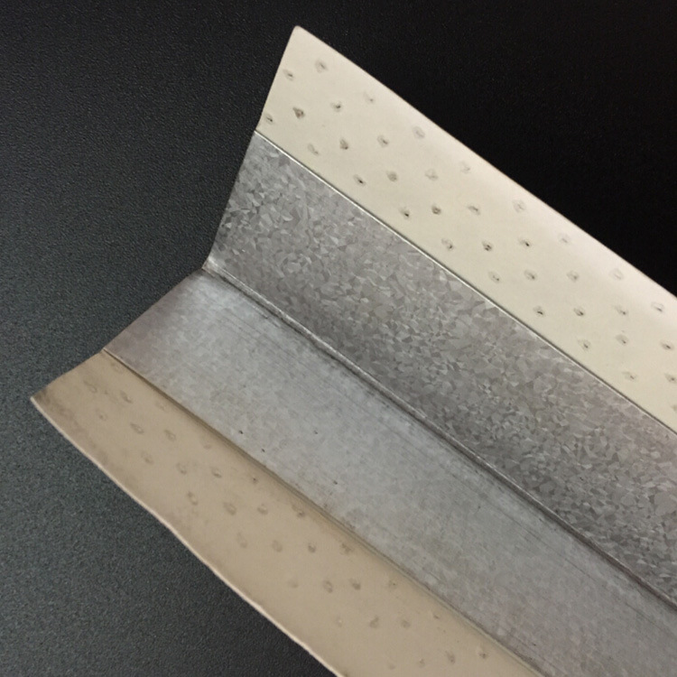 Cinturón de protección de ángulo metálico, láser punzonado, refuerzo de ángulo Yin y Yang, suministro directo