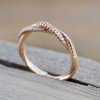 Ring with pigtail, zirconium, European style, 750 sample gold, micro incrustation, wholesale