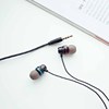 Factory direct supply heavy subwoofer earphones mobile phone computer wired music headphone cable control in -ear headphones