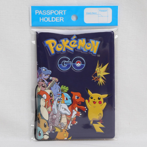 Pokémon Pokemon cartoon passport holder ID card bag passport bag foreign trade source