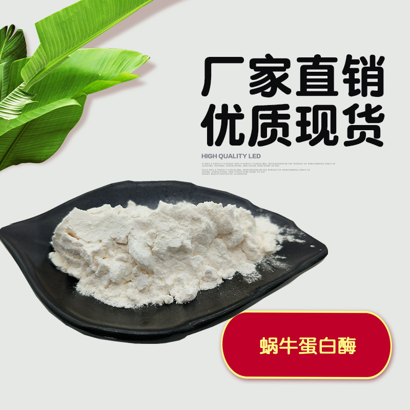 蜗牛蛋白酶80% 白玉蜗牛蛋白粉 化妆品原料 蜗牛粘液提取物