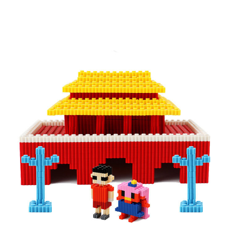 Creative Educational Puzzle Kidsren's Toys DIY Assembled 8MM Micro Diamond Particles Building Blocks Wholesale Bulk 500pcs
