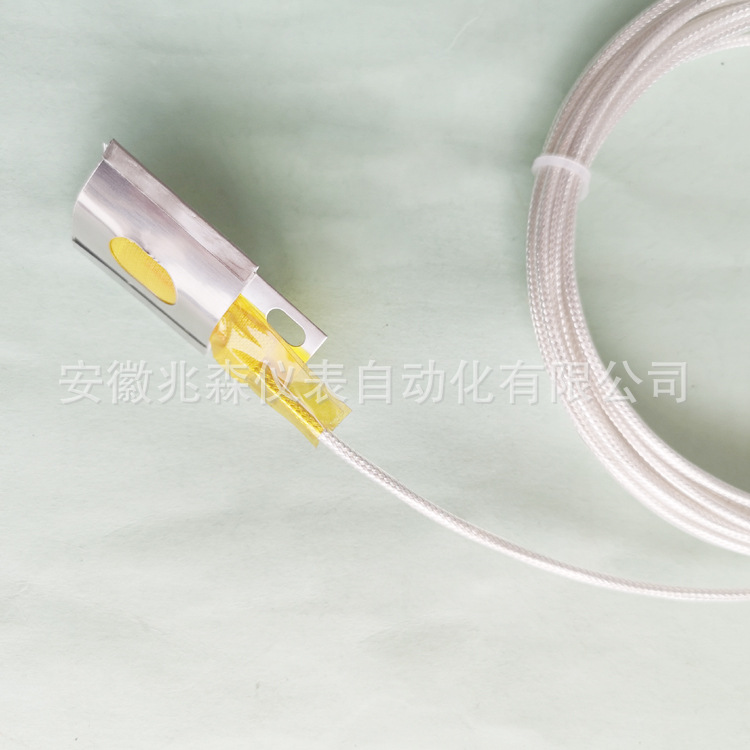 管道贴片式热电阻 圆弧瓦片式铂热电阻PT100 A级温度传感器PT1000