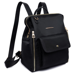 zhenli 车缝线跨境新款牛津布女包 时尚软面wish流行背包一件代发