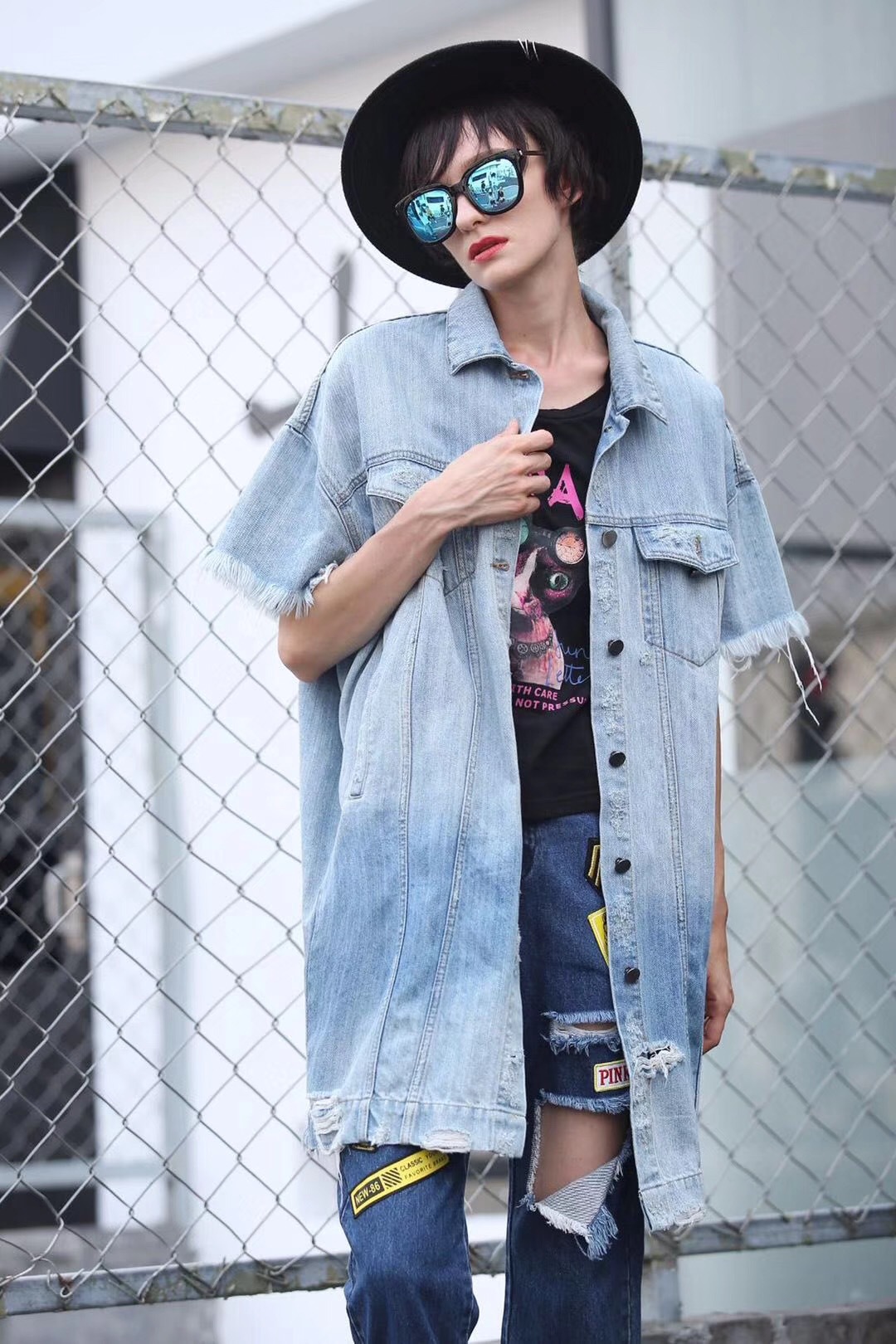 Gilet femme TUOGU en Cow-boy - Ref 3317745 Image 1