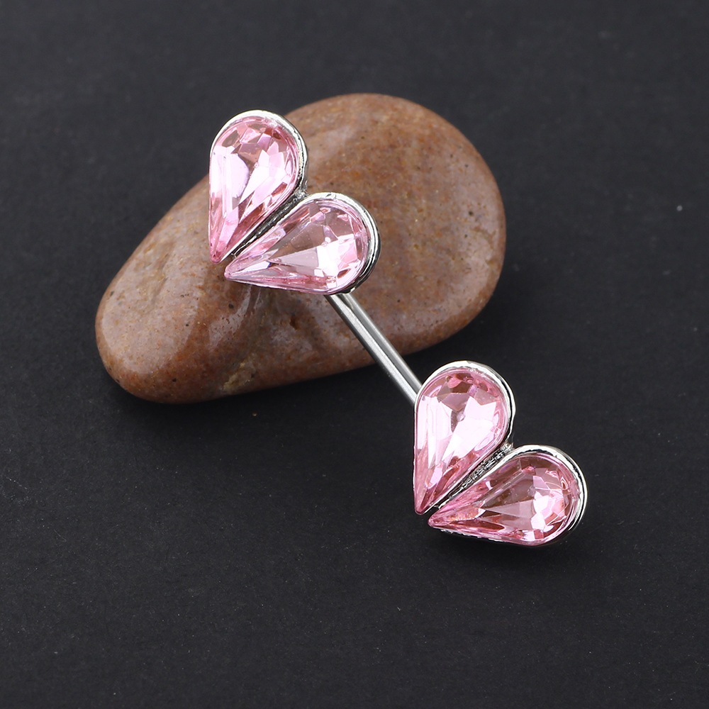 Labret piercing jewelry detail image