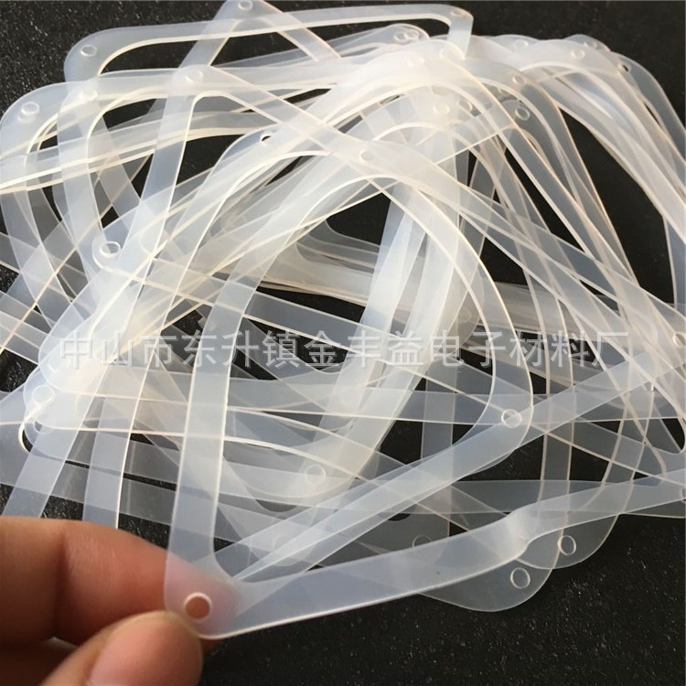 冲压成型硅胶平垫 自粘硅胶胶垫 各种规格硅胶圈 60度硅胶