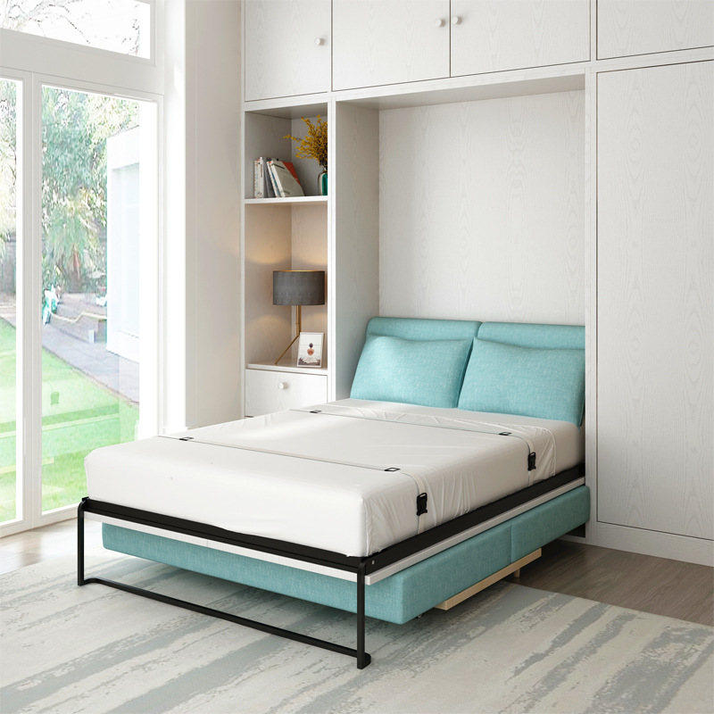 隱形床壁床折疊床多功能收納床正翻床翻板床墨菲床壁櫃床五金配件