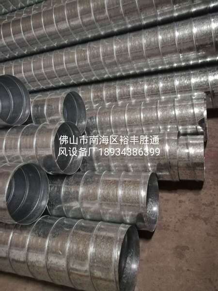 Customized ventilation pipeline fire exhaust air duct spiral ducts…