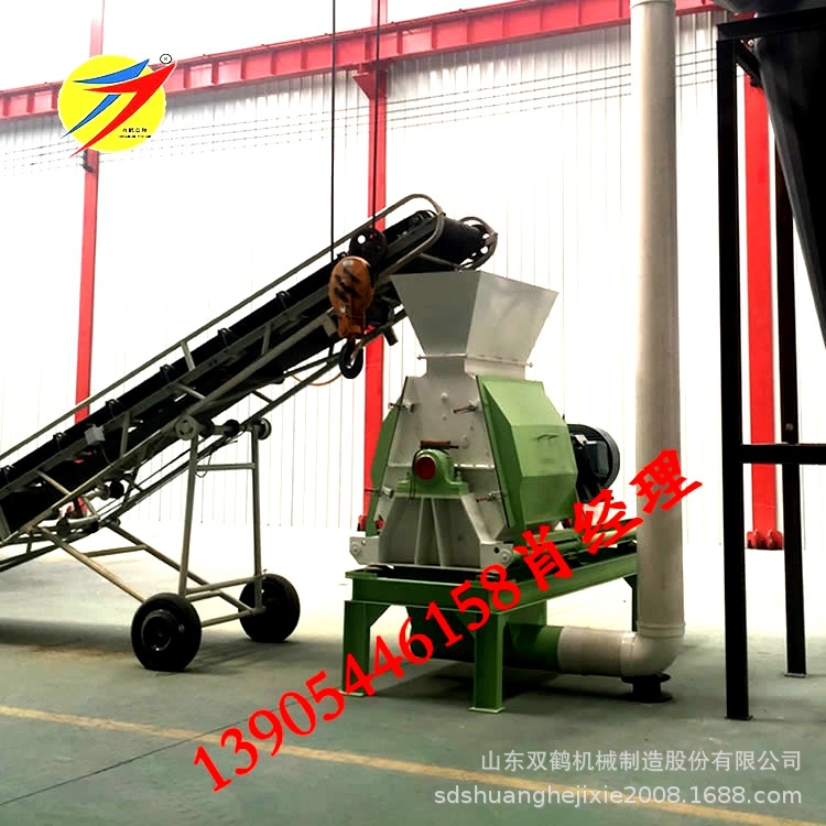 55kw水滴式中大型粉碎机 成套玉米芯花生秧秸秆颗粒粉碎机组