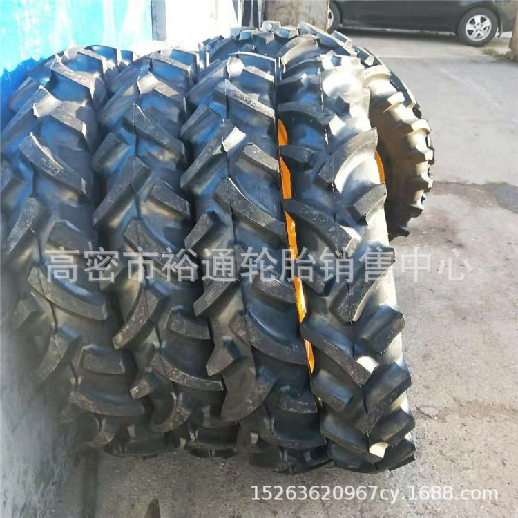 改装农用拖拉机胡萝卜轮胎9.5-32 高架轮喷药机打药机轮胎6.50-32
