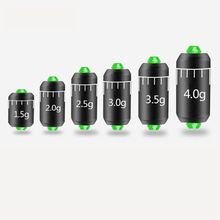 10/30颗装刻度快速铅软芯包边倒角铅皮克度铅坠铅小配件渔具底钓