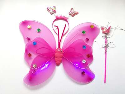 中科馆定制产品：双层发光蝴蝶翅膀