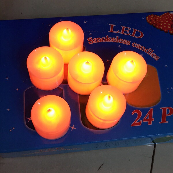 Electronic realistic children's candle