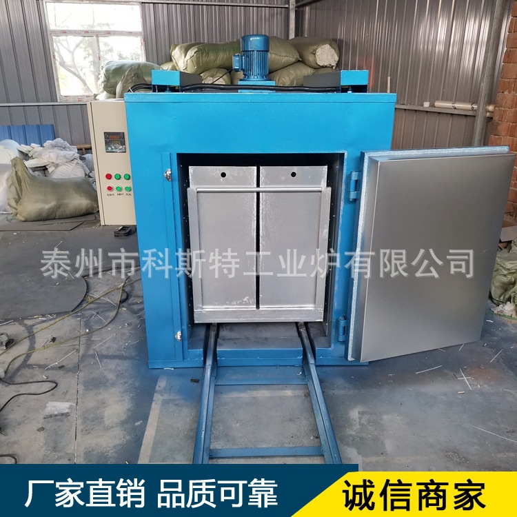 自动恒温干燥箱双开门烘箱不锈钢烘箱热风循环轨道台车烘箱烤箱
