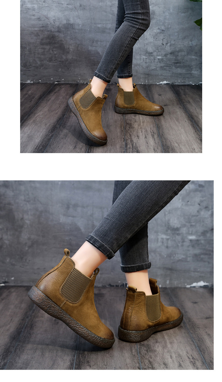 Bottes femme ANGE PARESSEUX en En cuir - Ref 3354774 Image 20