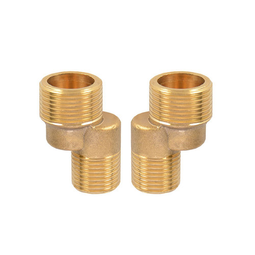 Shower bathtub faucet all copper thickened high long curved foot adjustment eccentric curved foot screw foot joint accessories