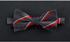 Fashionable quality classic suit jacket English style, bow tie with butterfly, polyester, Korean style
