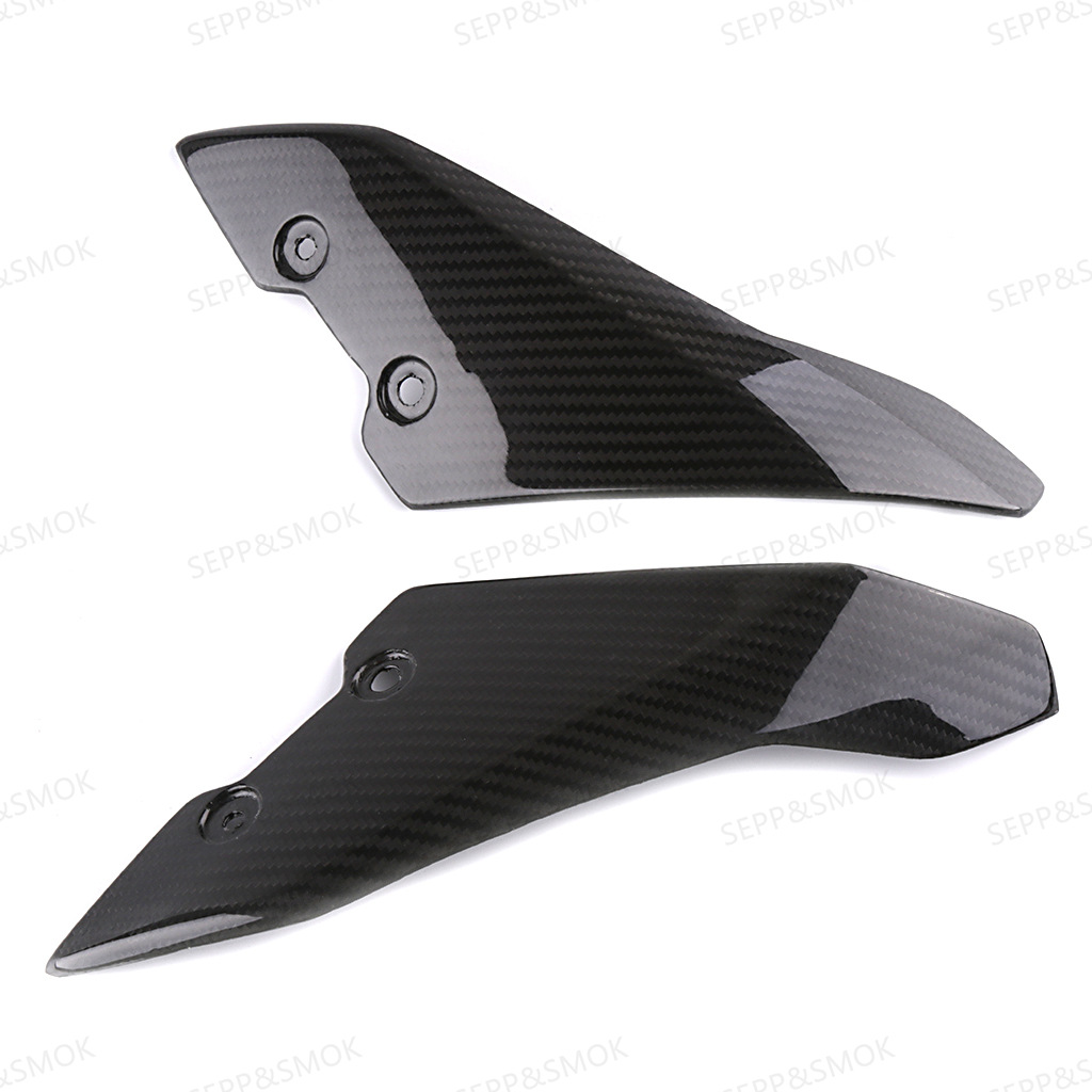 适用yamaha雅马哈mt10摩托车碳纤维挡风侧板16-18年改装外壳|ru