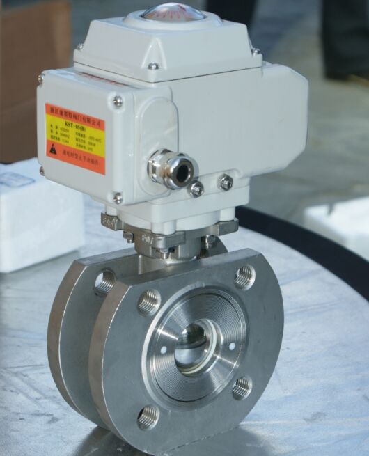 厂家专业生产   铸钢电动法兰球阀Q941F  调节型电动V型球阀