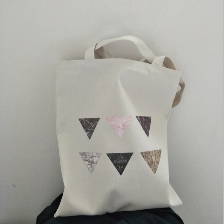 Bolsa de lona simple hombro de las mujeres portátil estilo japonés y coreano artístico fresco Mori estudiante bolsa de compras todo-juego