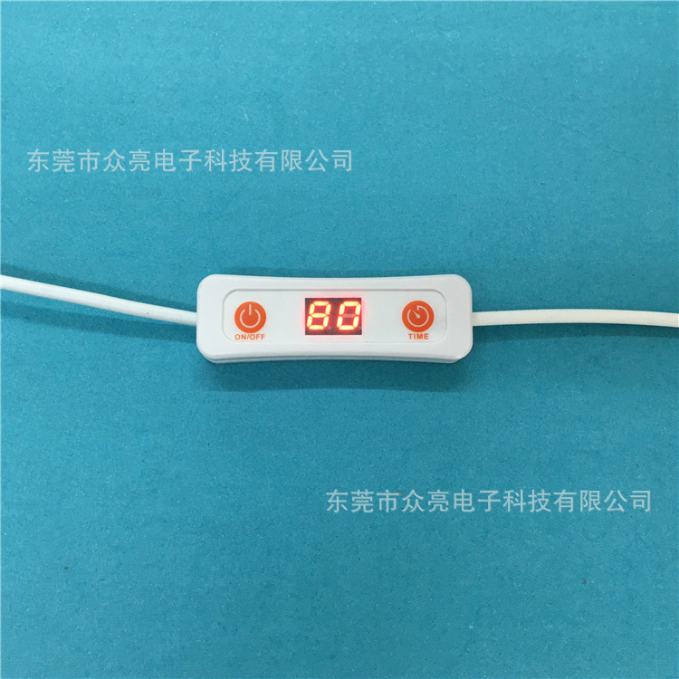 Manufactor supply small-scale 12V USB Digital display Thermostat switch Plant Lights Timing Switch wire