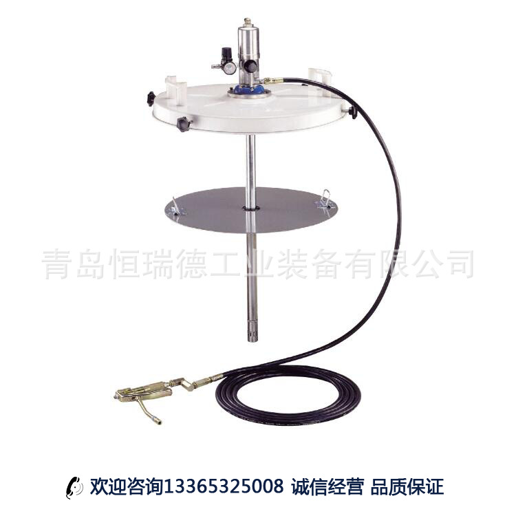 台湾稳汀气动黄油机KG-575-G 200公升大桶专用注油机加油泵