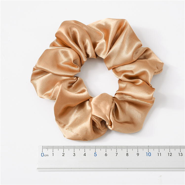 Women's Fashion Solid Color Satin Cloth Handmade Hair Tie display picture 6