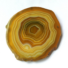 长期现货  天然玉石 玛瑙片mats agate slices coaster 玛瑙杯垫