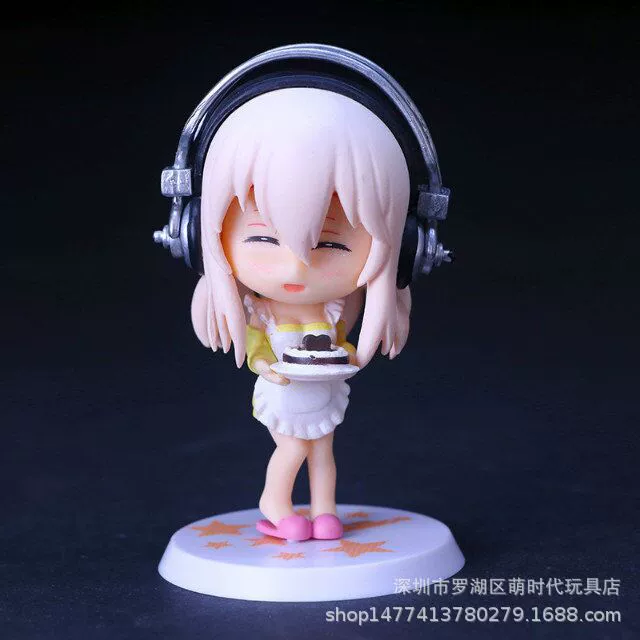 Супер Сонй Sony SUPER SONICO HAND 5 моделей аниме Q версия кукла подарок автомобильные украшения