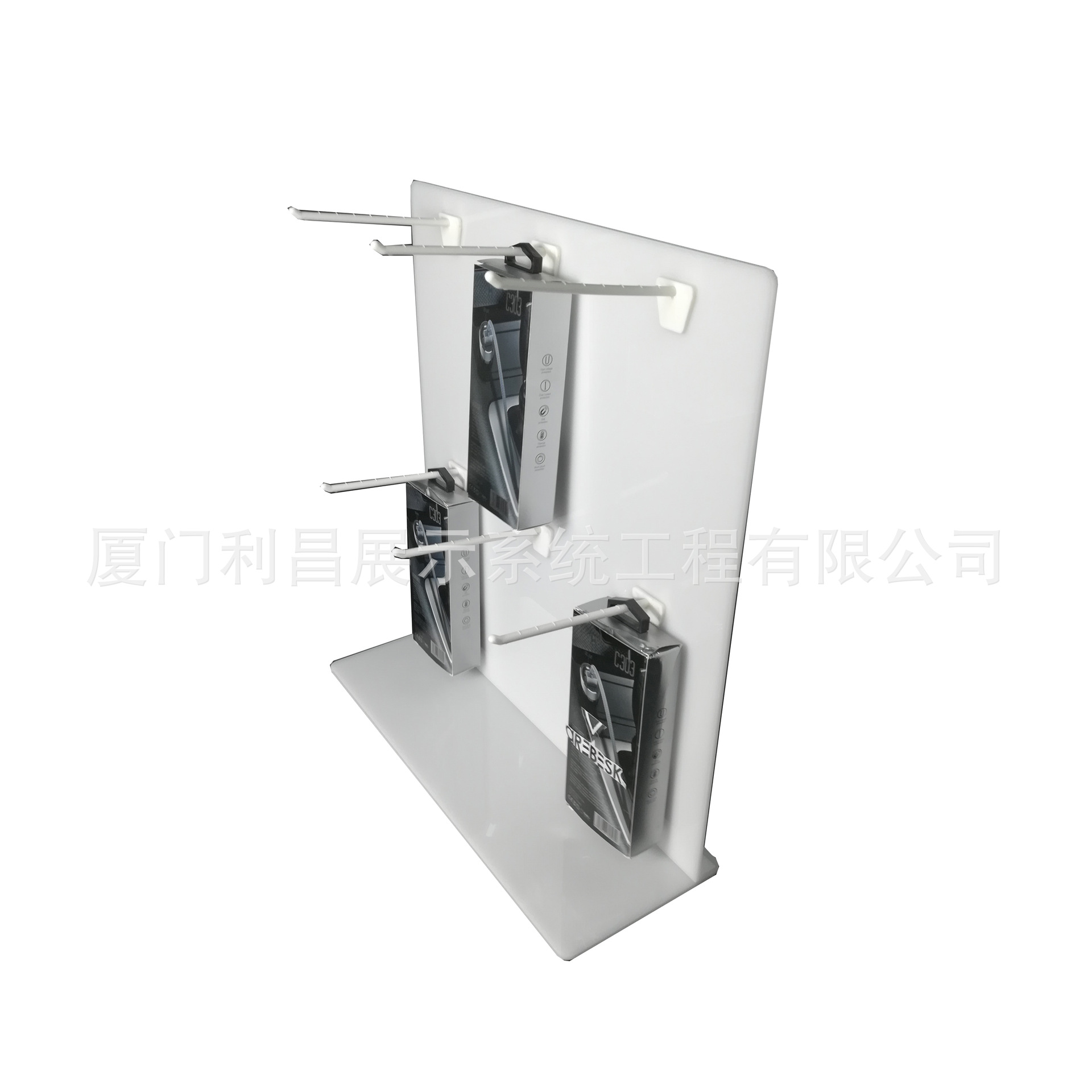 亚克力展示架 带挂钩可拆卸 有机玻璃零售展示架 厂家直销可定制