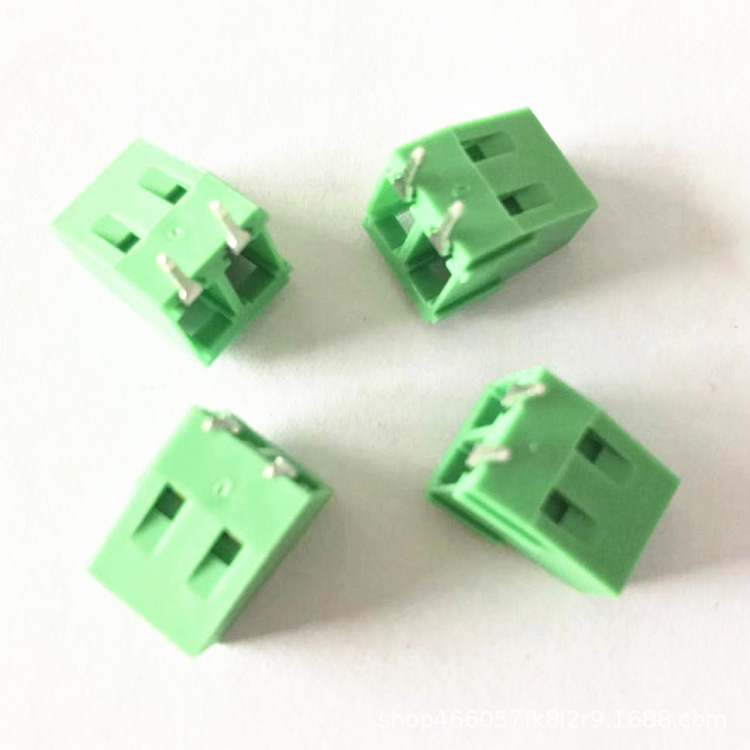Screw-type PCB wiring terminal KF128R-5.0mm/5.08mm curved angle can…