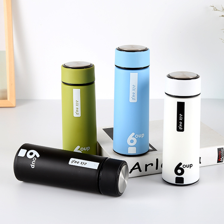 热销新款塑玻杯双层加厚玻璃杯时尚简约情侣水杯创意礼品杯子定制|ms