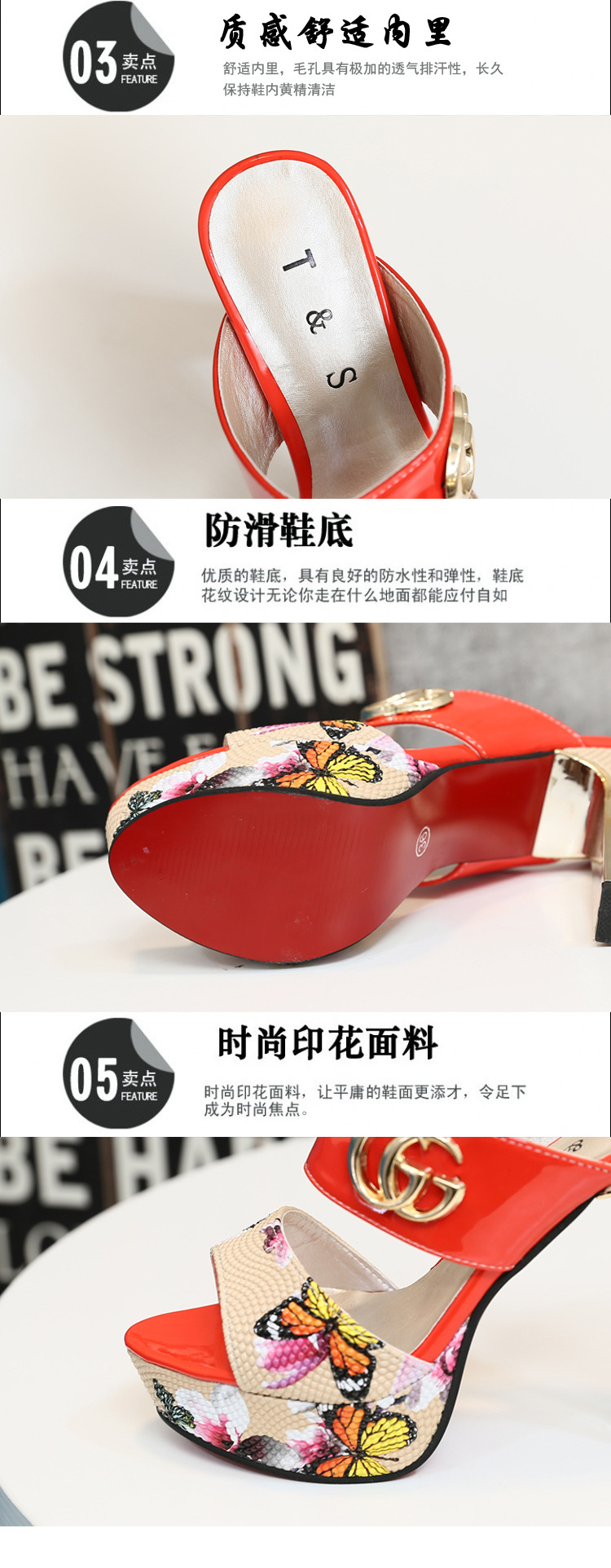 Chaussures été pour femme en Caoutchouc - Ref 3345406 Image 17