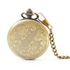 Bronze big quartz pocket watch, wholesale