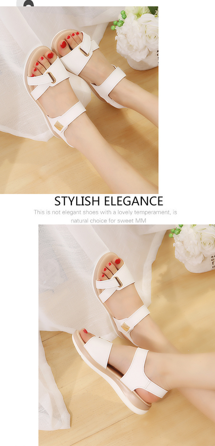 Chaussures été pour femme en Caoutchouc - Ref 3345935 Image 13