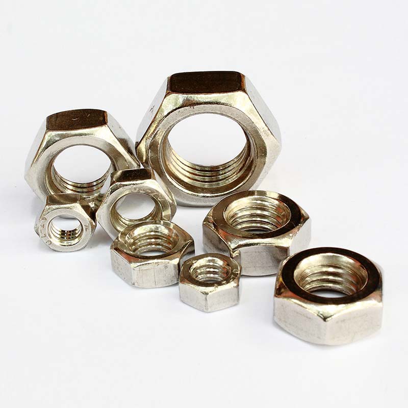 艺进牌不锈钢螺母六角螺母螺丝母M3-M16 厂家直供 支持批发