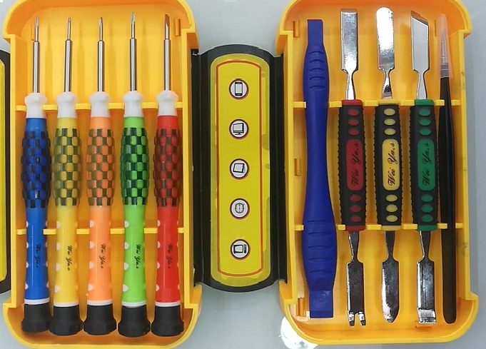 威雅斯10合1精密螺丝批螺丝刀套装手机拆机工具修维修