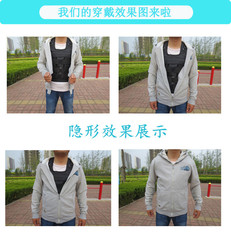 1-100 kg steel plate empty vest, adjustable load sand jacket, empty vest does not include steel plate, padded shoulder vest