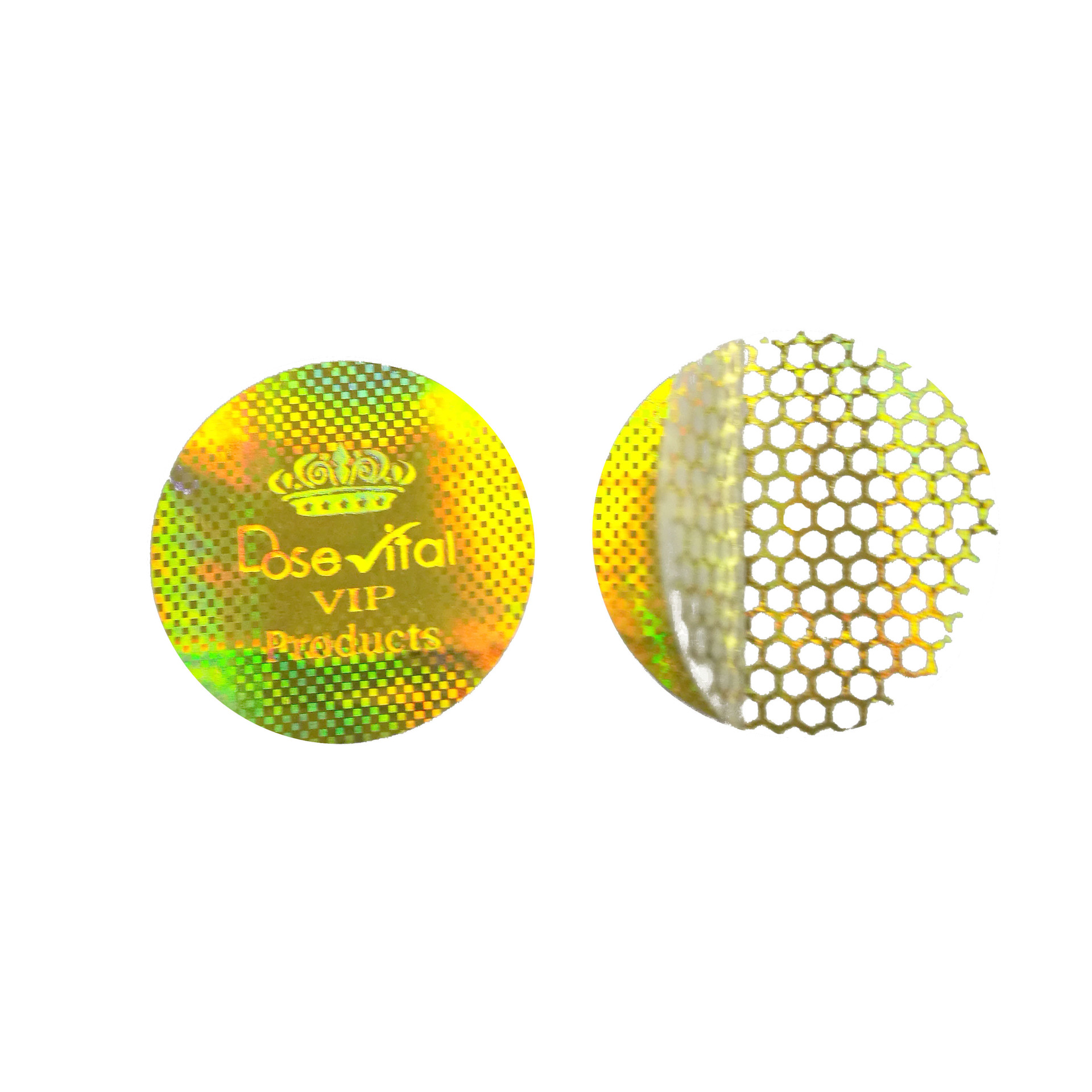 序列号全息标签    透明膜    激光全息镭射防伪标签