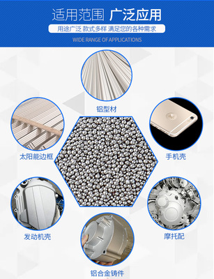 厂家直销艾航棕刚玉圆角钢砂 不锈钢丸砂可替代玻璃珠现货销售|ru