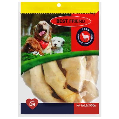 宠物食品猫粮狗粮羊蹄子 狗食品磨牙骨头羊棒骨奶香味烤羊蹄零食