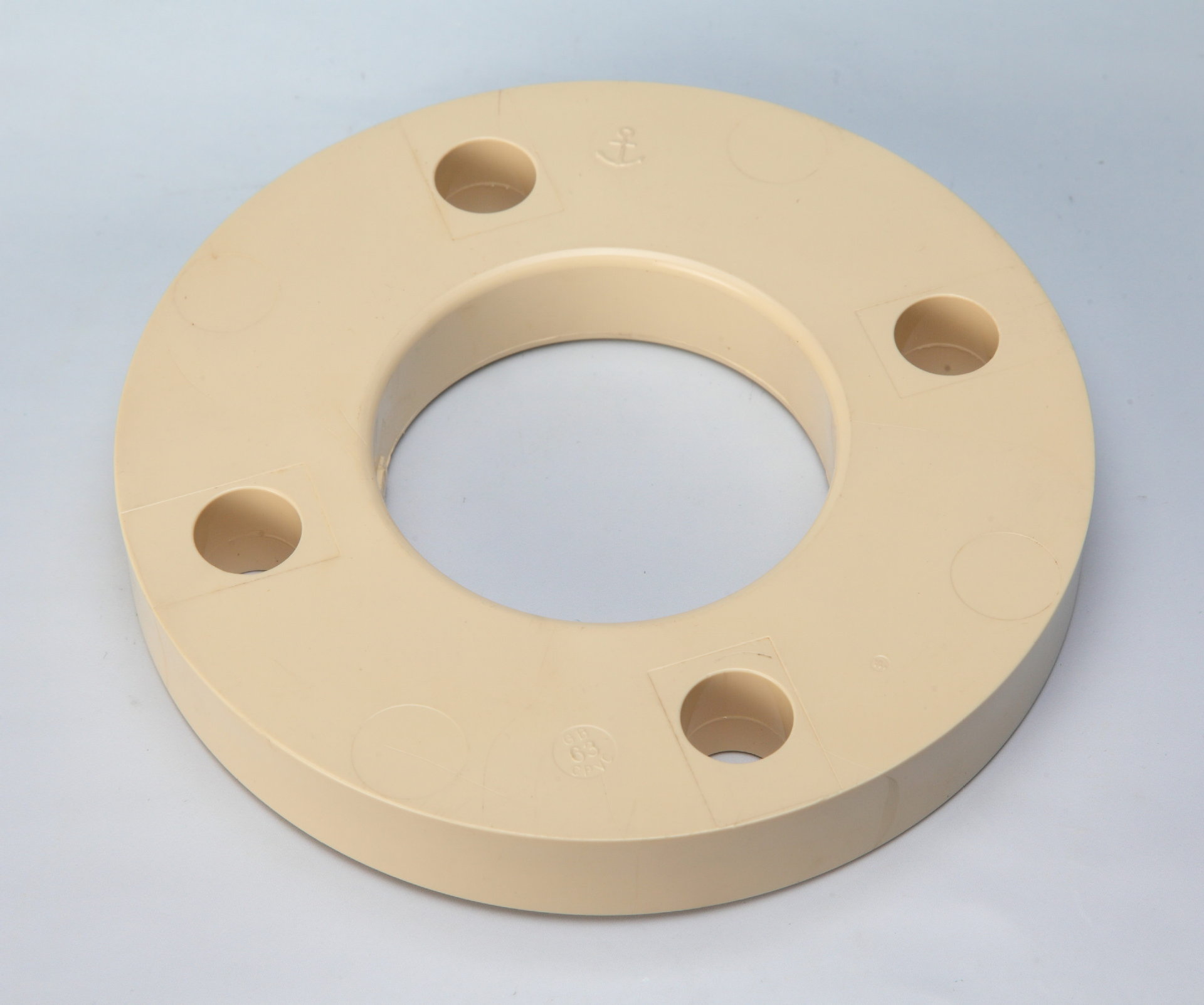 锚牌CPVC法兰国标米黄色给水法兰/活套法兰