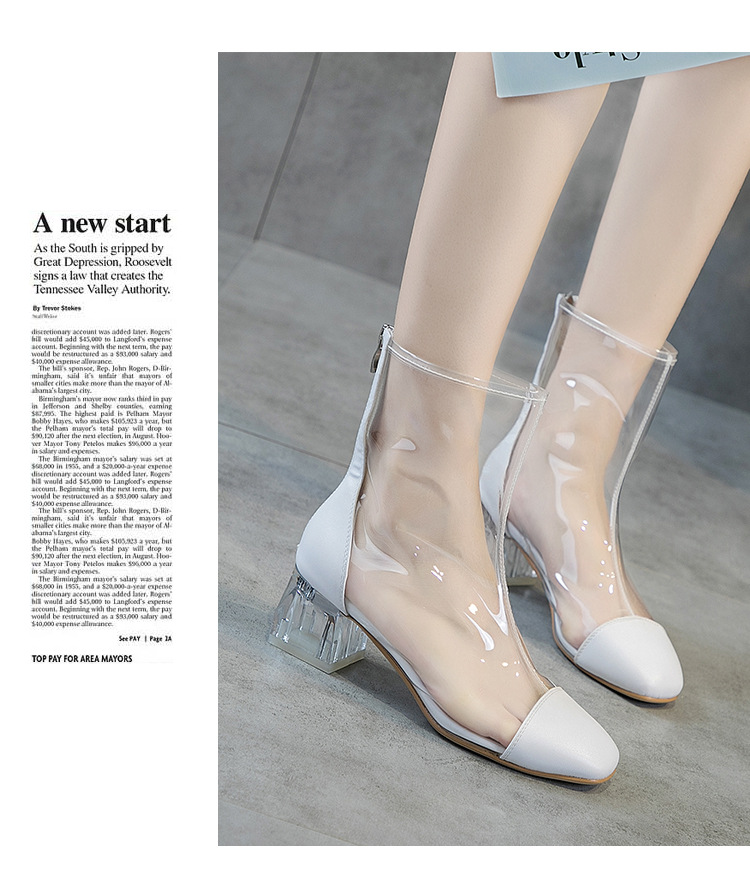 Bottes femme en PVC - Ref 3355323 Image 17